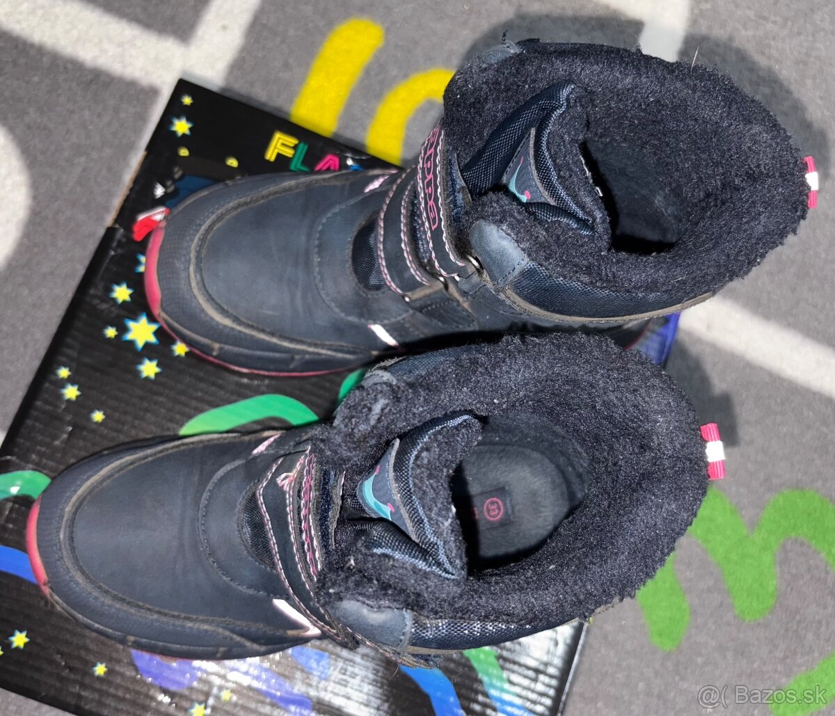 Zimné topánky Kappa v.32/33 poštovné v cene 15eur - 3