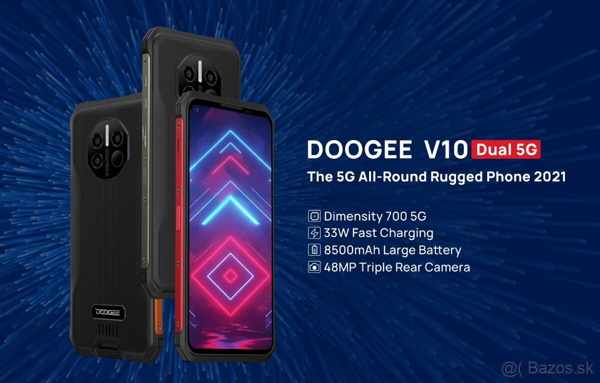 Doogee V10 5G _ IP 68/69 - 3