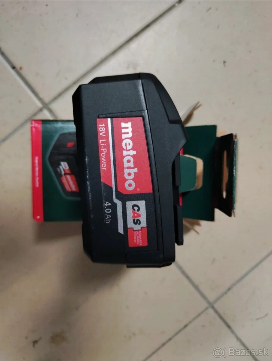 Predam akumulator Metabo 18V 4,0Ah - 3
