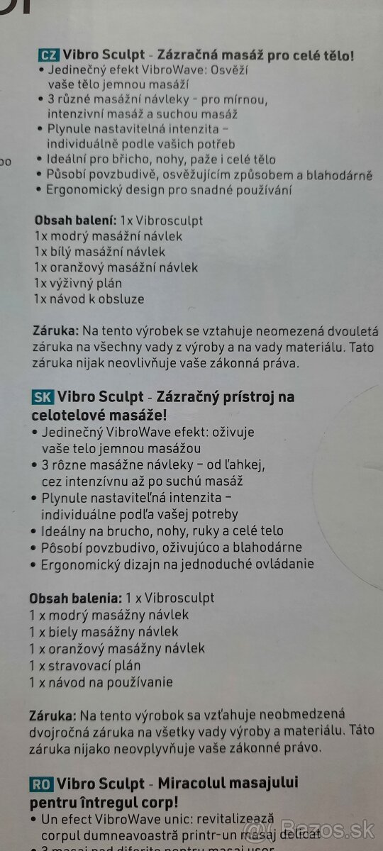 Masážny prístroj vibro sculpt - 3