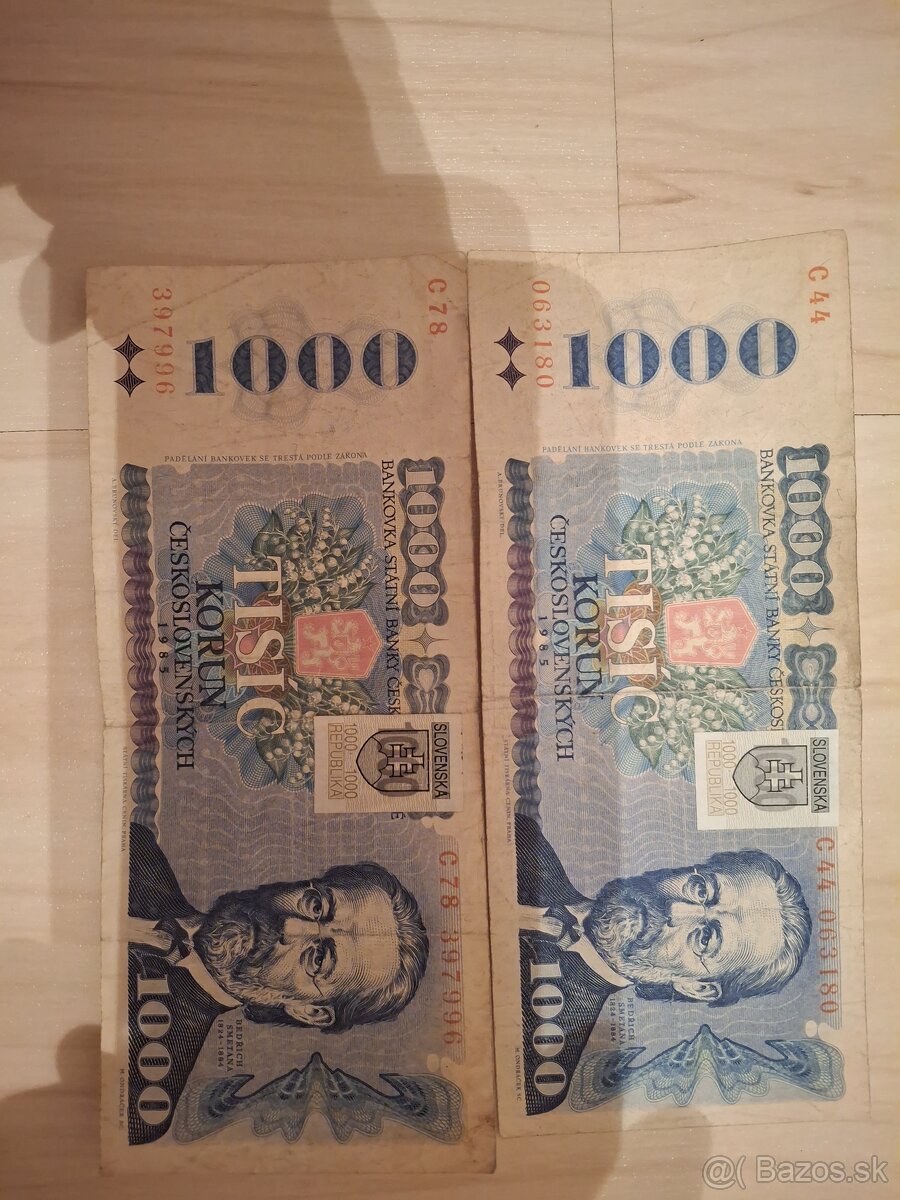 Slovenské bankovky - 3