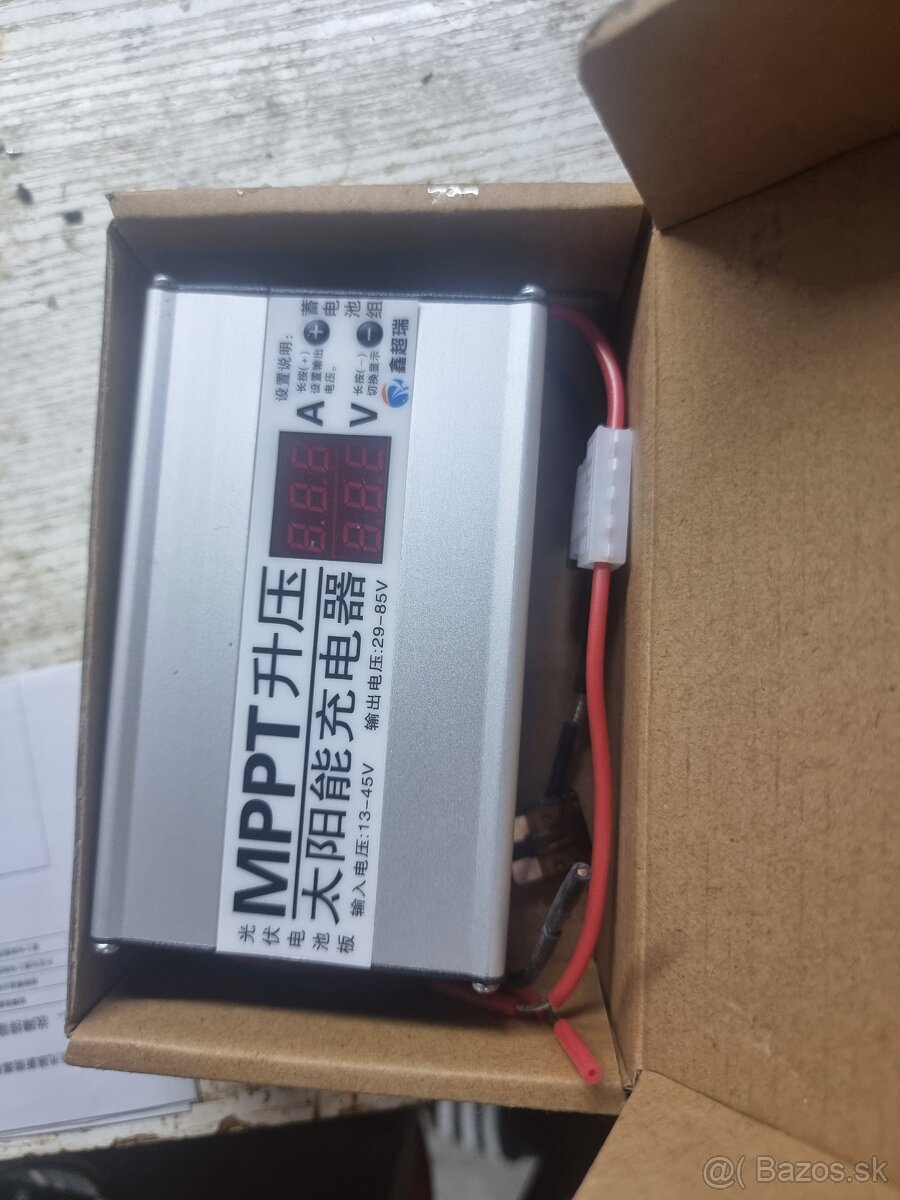 Solárny regulátor nabíjania batérii 24v -72V 10A - 3