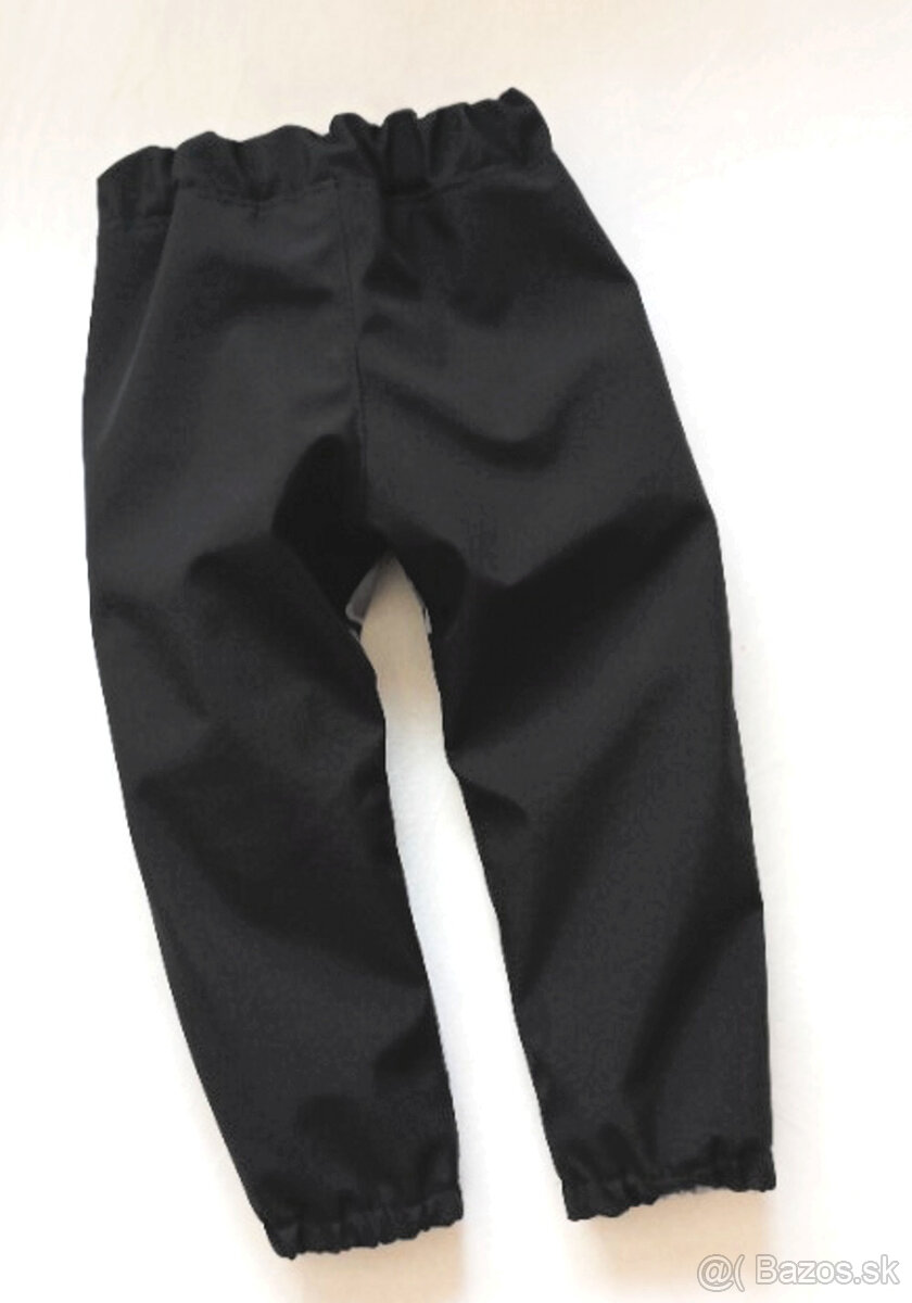 Nové LETNÉ SOFTSHELLOVÉ NOHAVICE 18–24 mesiacov, 92 cm - 3