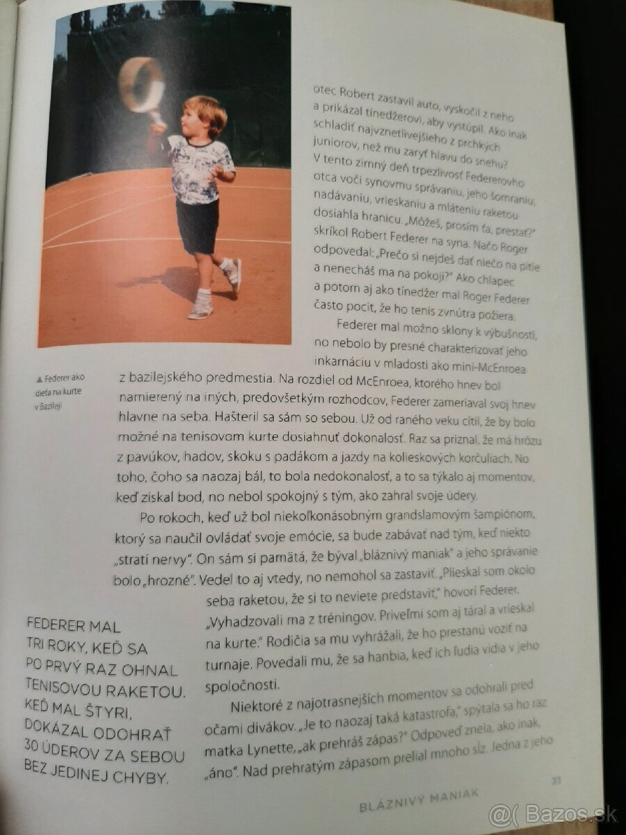 Knihy Roger Federer - 3