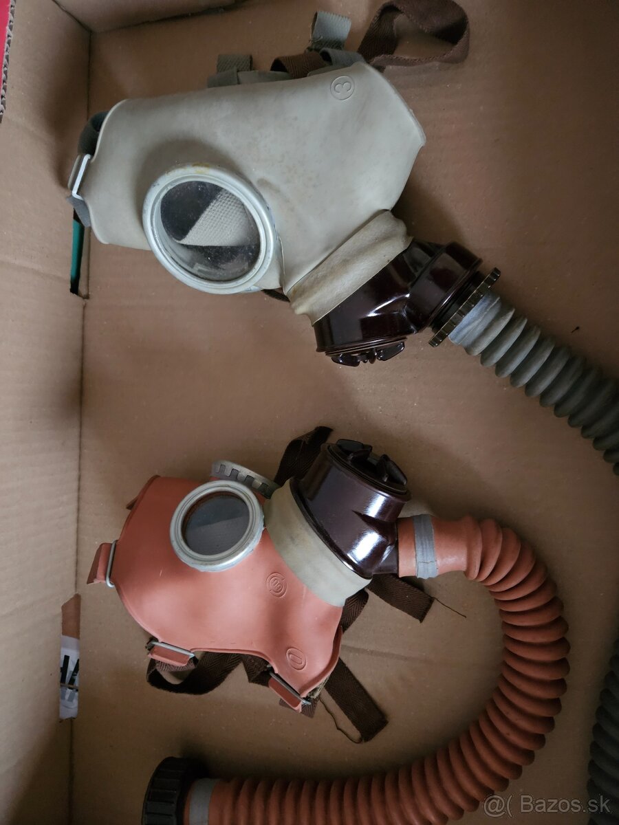 Predám plynové chemické masky - 3