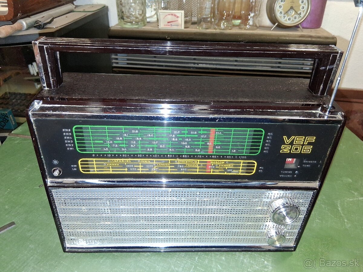 rádio VEF 206 - retro - 3