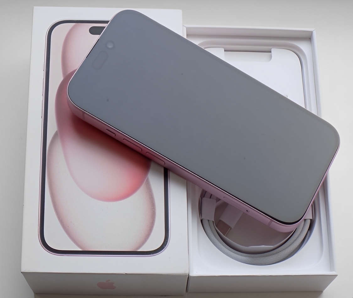 iPhone 15 Pink BATERIE 100% TOP - 3