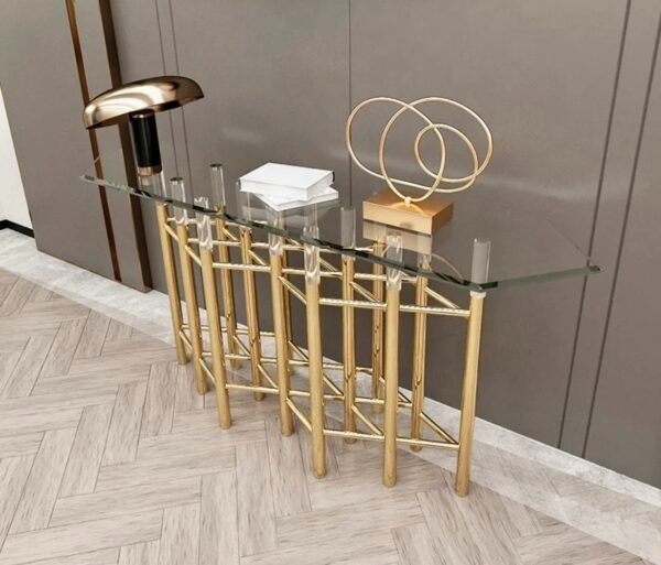 Konzola/komoda Amaretto Premium Glamour Gold - 3