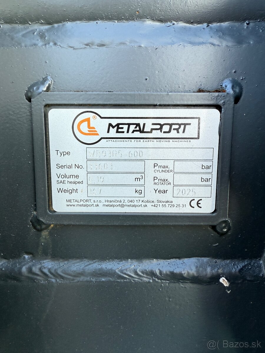 Komatsu podkopove lyžice 600 a 400 - 3