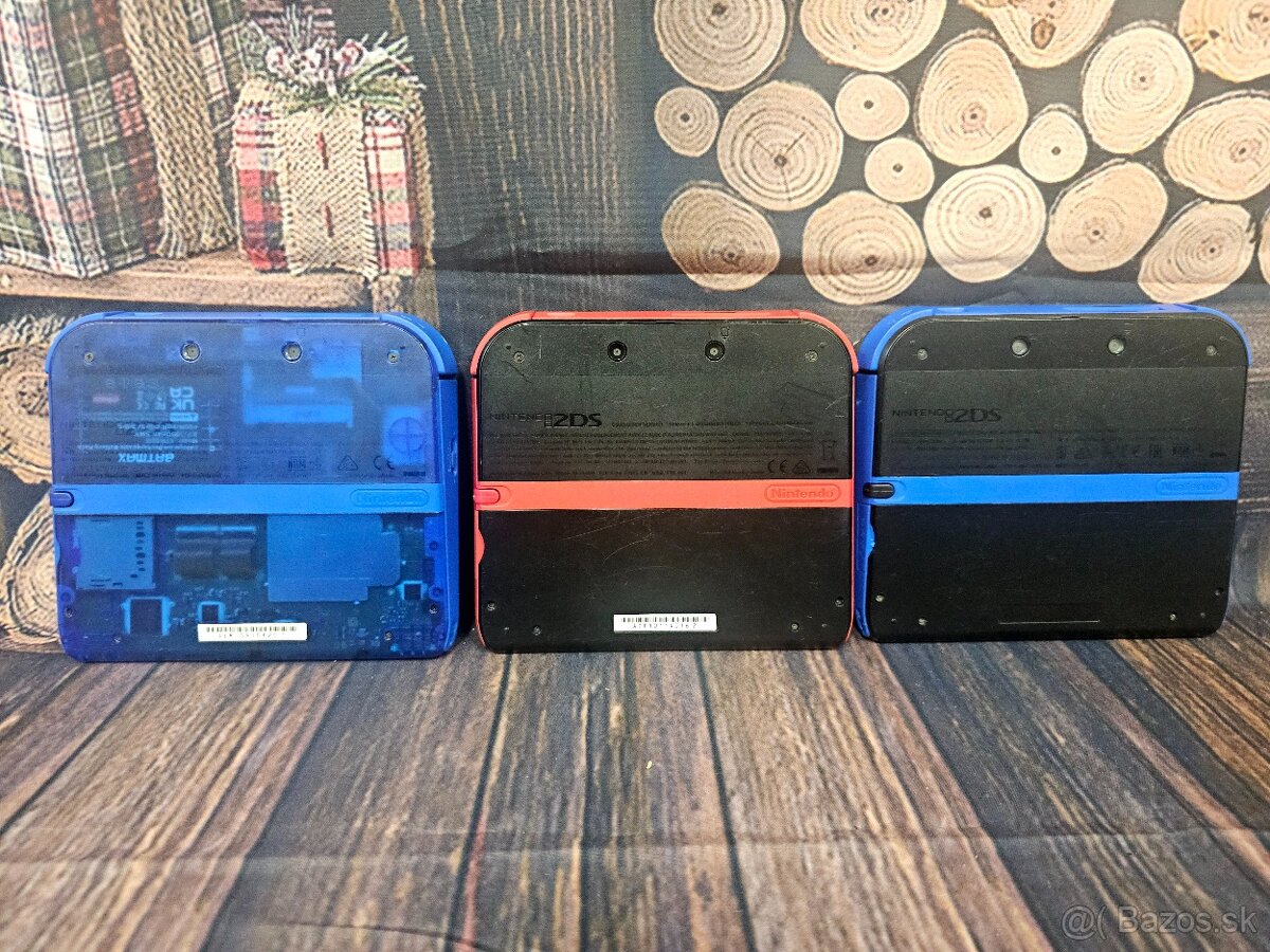 Nintendo 2DS zbierka + hra (Pokemon, Super Mario, ...) - 3