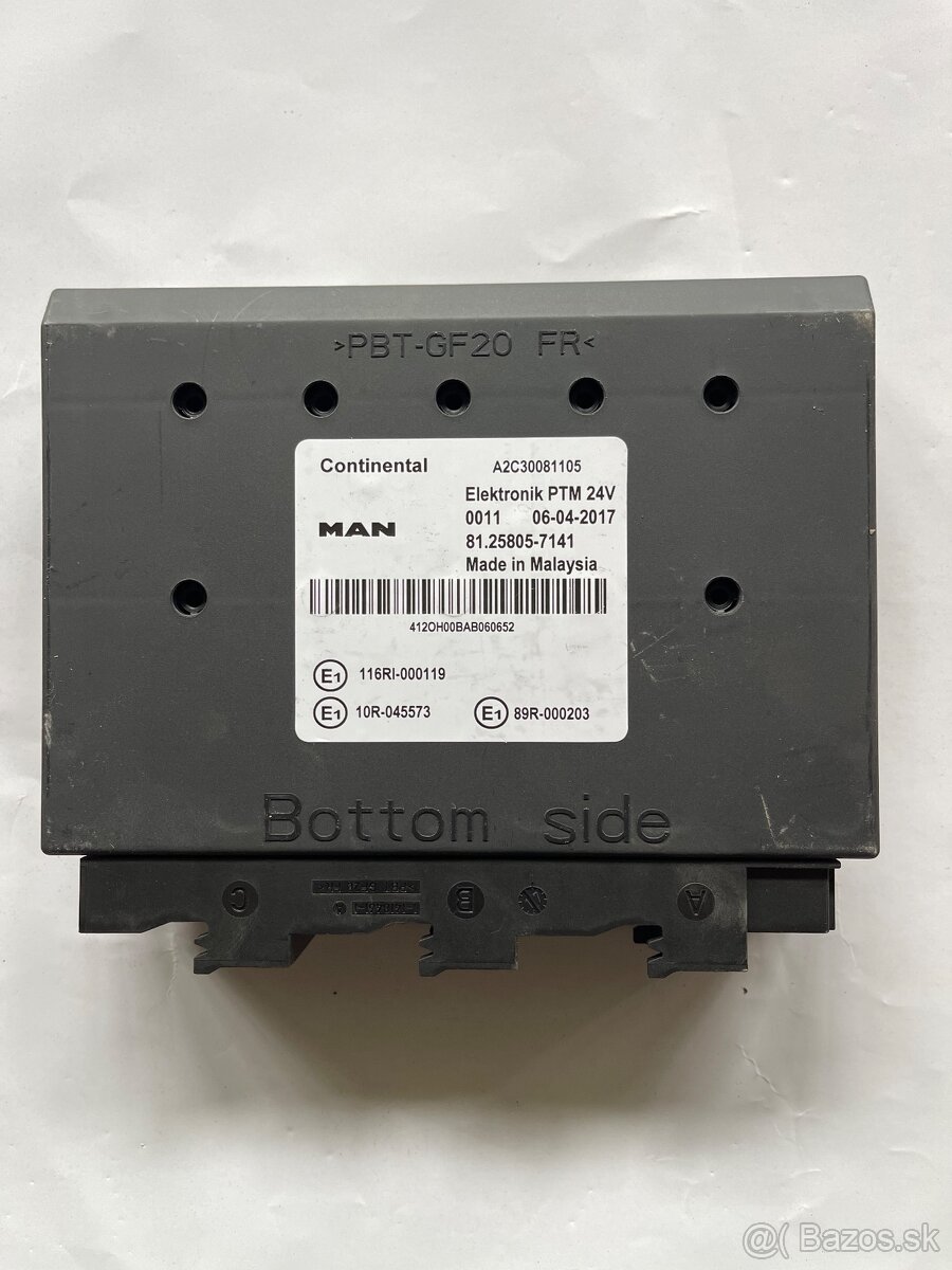 Řídicí jednotka Continental PTM MAN TGX TGS - 3