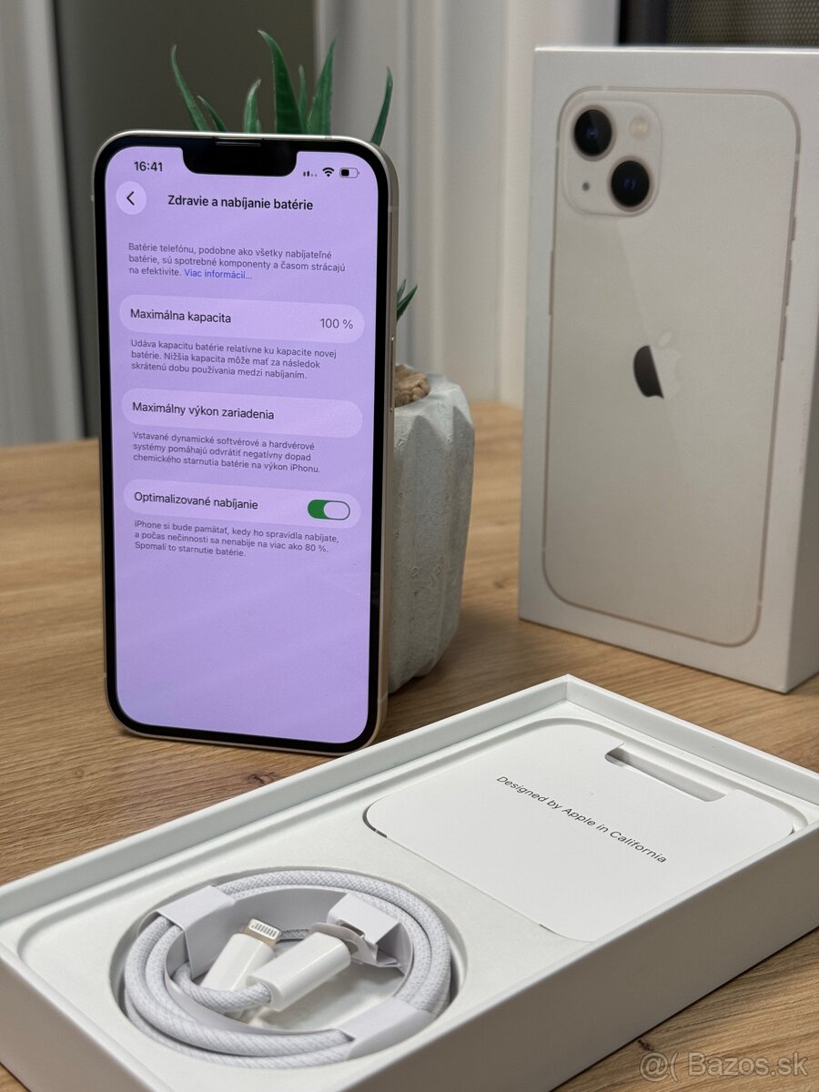 Apple iPhone 13 256GB - ZÁRUKA / NOVÁ BATÉRIA - 3