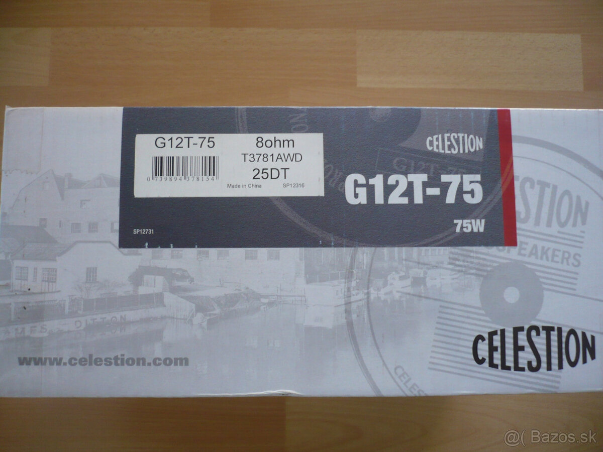 Predám 12" gitarové repro CELESTION - 3