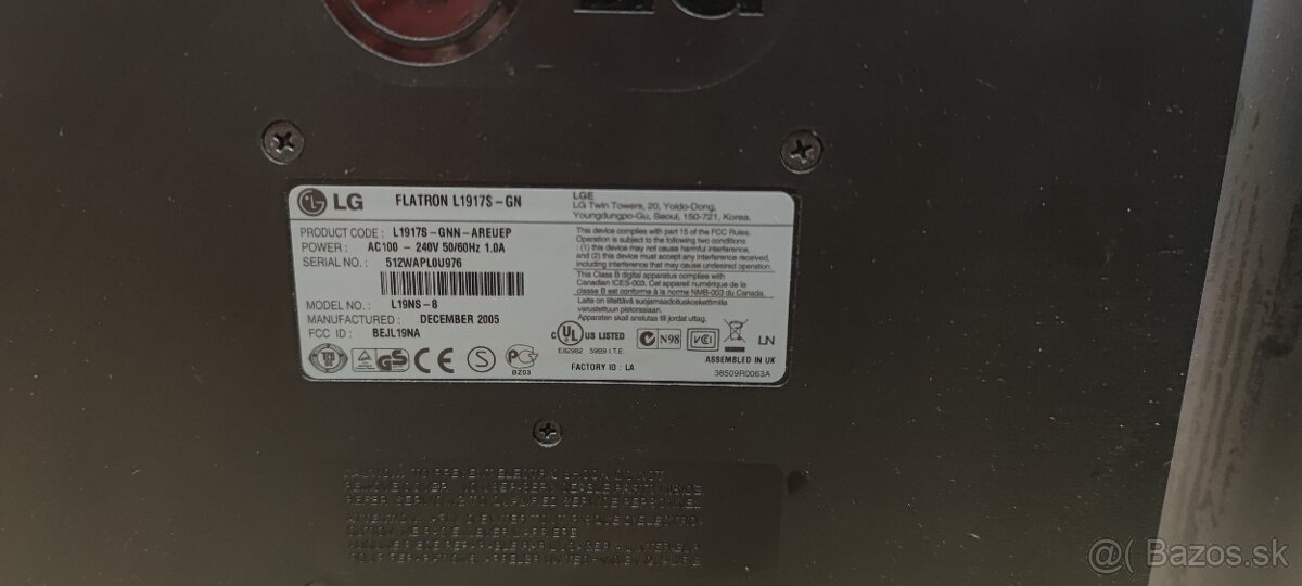 Monitor LG flatron - 3