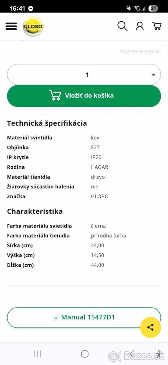 Stropné svietidlo - 3