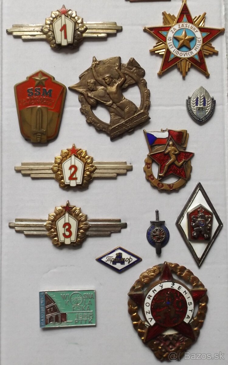 odznaky - armáda i iné - 3