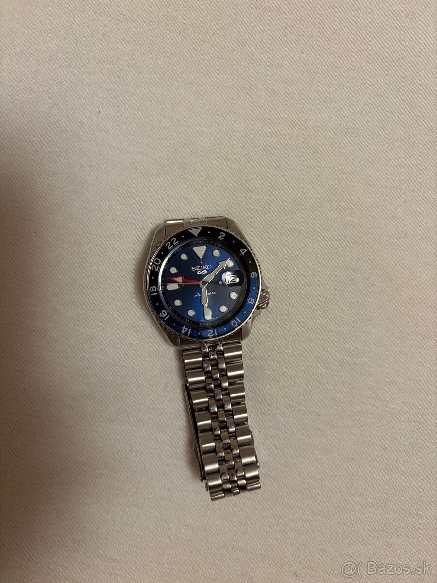 SEIKO 5 Sport Automatic GMT modré. - 3