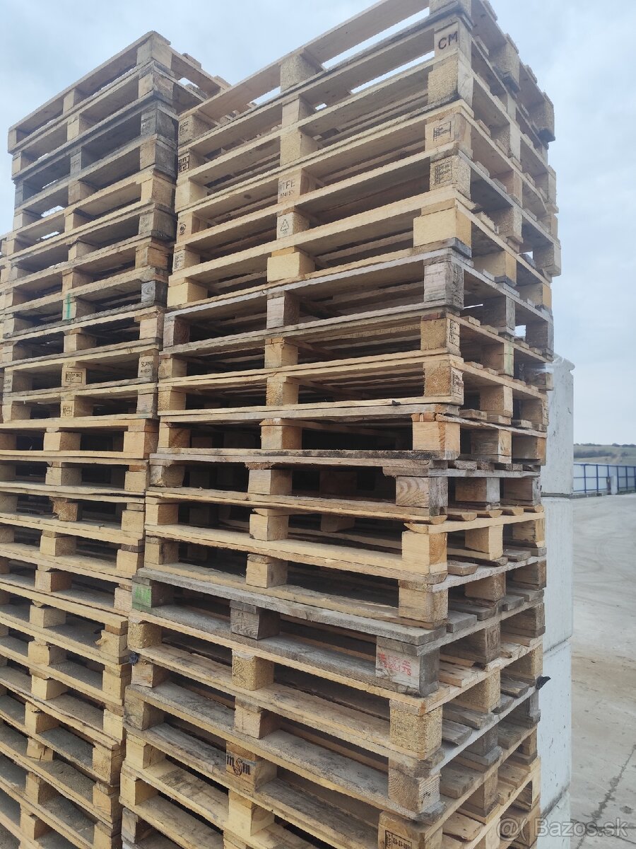 Drevené palety 120x80 2€/ks - 3