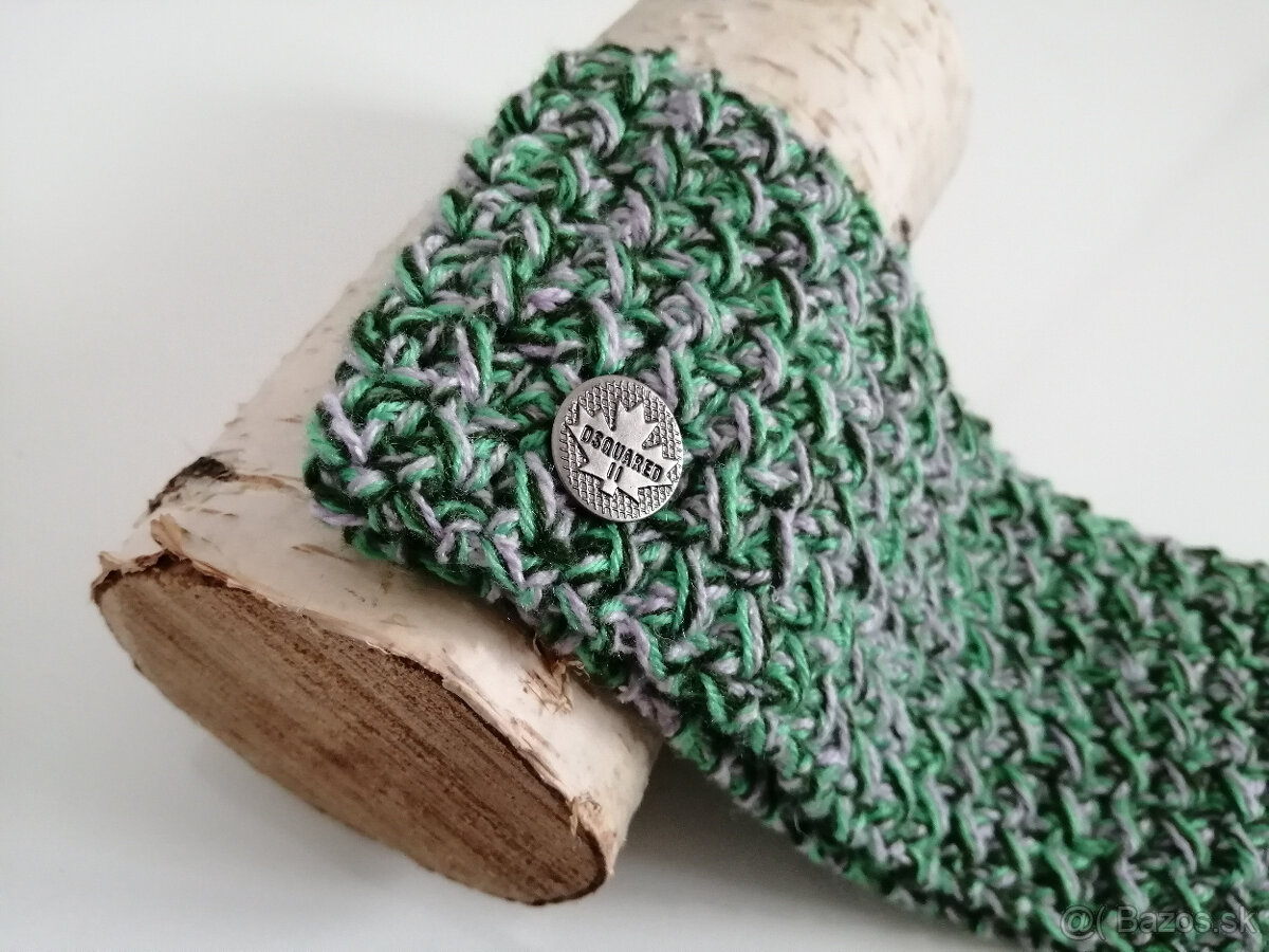 Nové kovové rifľové gombíky logo DSQUARED 10 ks - 3