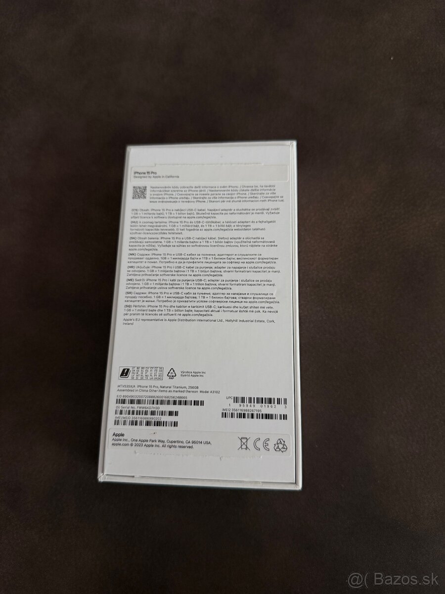 iPhone 15 Pro – Natural Titanium – 256GB - 3