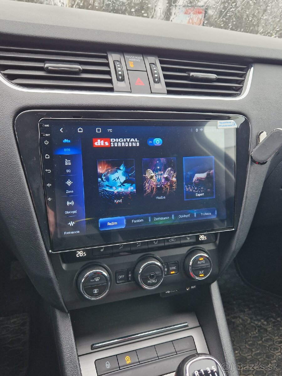 android prémium 10,1" nové octavia, superb, passat, yeti - 3