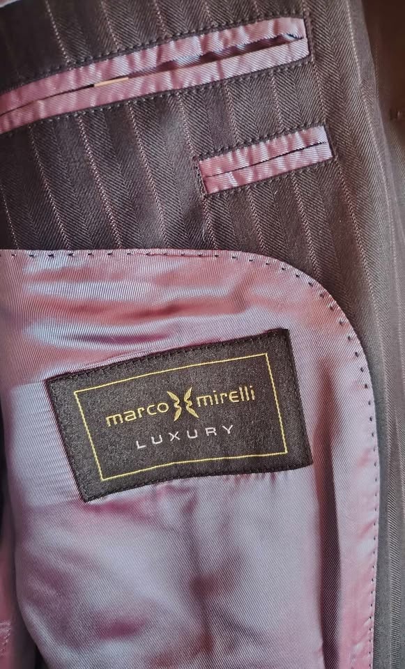značkový pánsky oblek - Marco Mirelli - 3