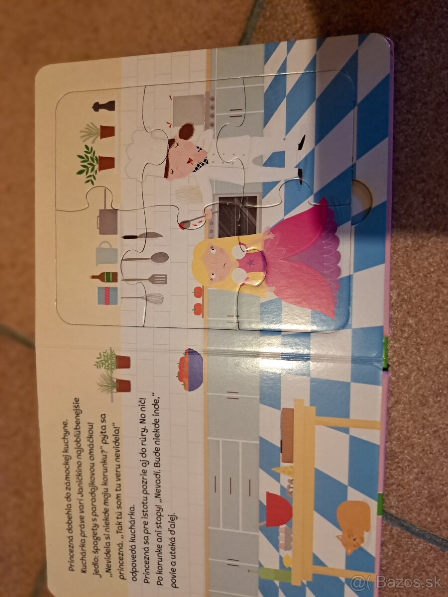 Puzzle kniha Princezna - 3