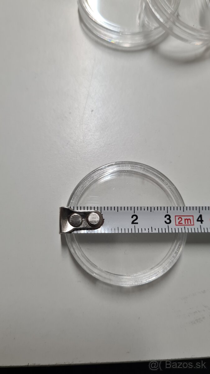 100ks plastových púzdier na mince - 3