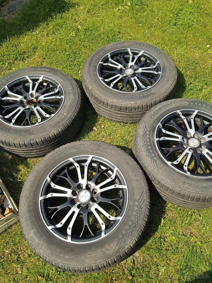 elektrony 15", 4x100, 4x108 dvojrozteč, obute 195/65 R 15 - 3