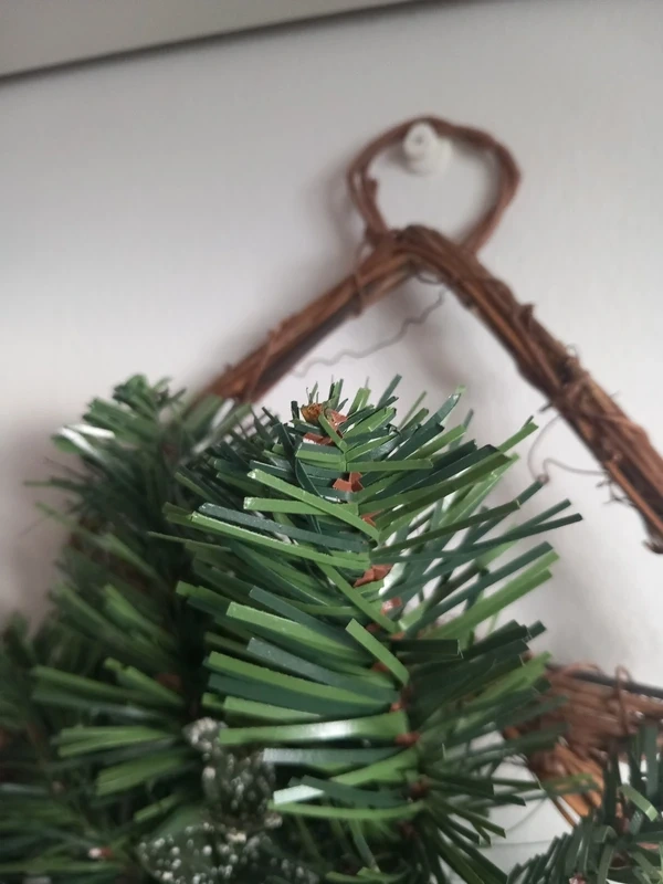 Vianočná umelá dekorácia Stromček 34x30 cm - 3