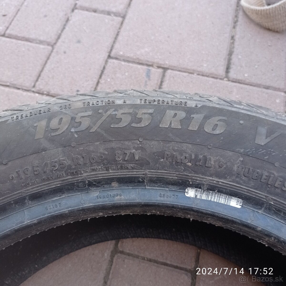 Letné pneumatiky Matador 195/55R16 87V - 3