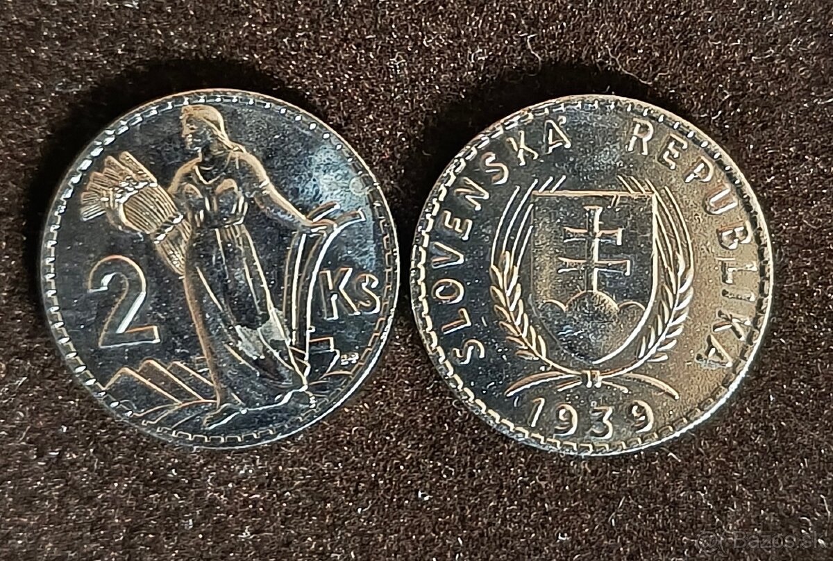 VZÁCNE MINCE REPLIKY: SLOVENSKÝ ŠTÁT-nezrealizované návrhy - 3