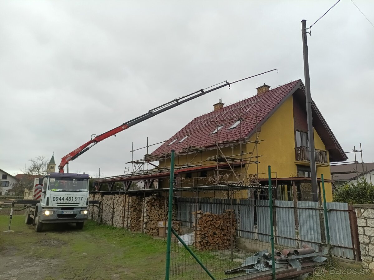 Zemné a výkopové práce, dovoz materiálu, hydraulická ruka - 3