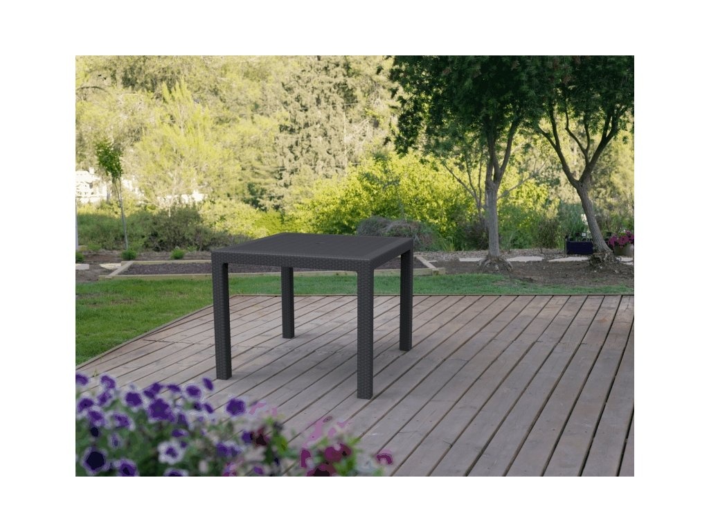 Záhradný stôl SYMPHONY Quartet grafit / antracit - 3