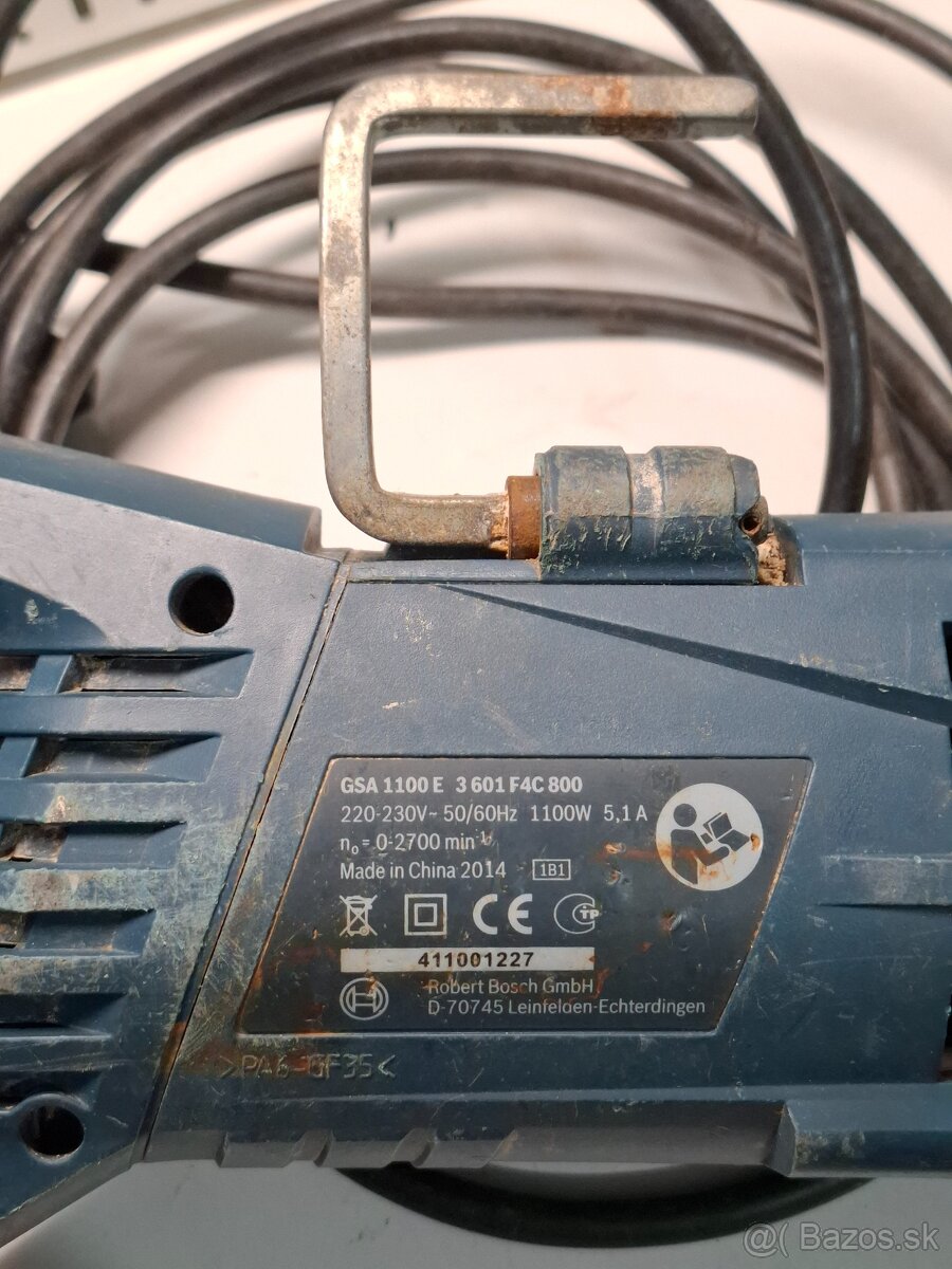 Chvostova píla bosch gsa 1100e - 3