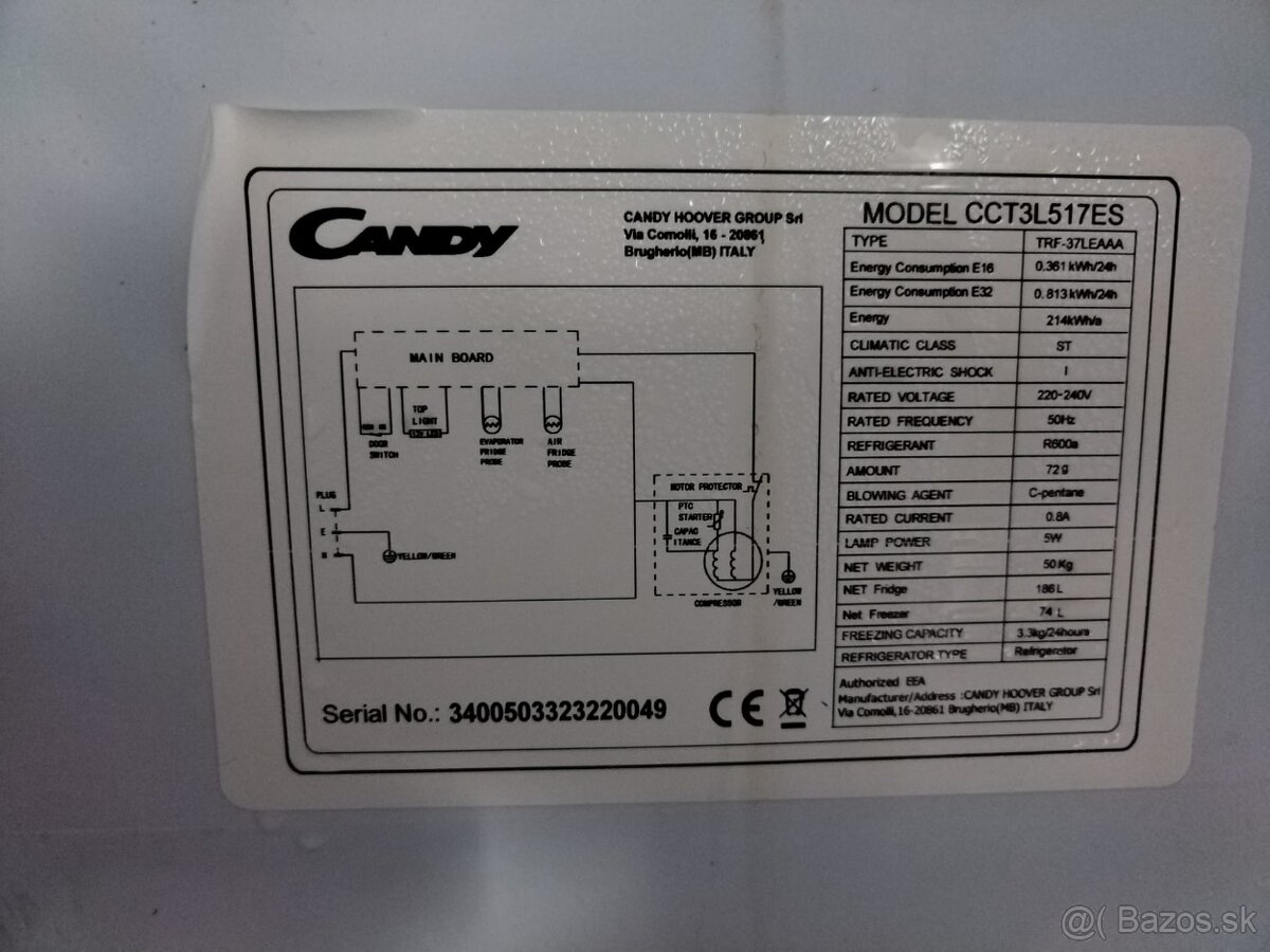 Chladnička s mrazničkou - 3