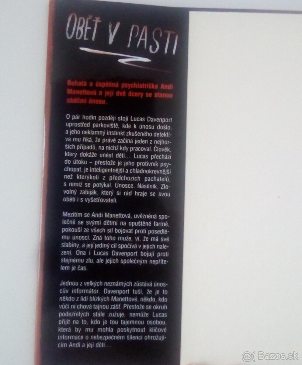 OBĚŤ V PASTI -John Sandford - 3