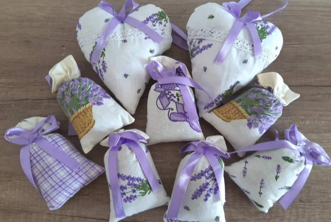 LEVANDULA- VENIEC, VRECUSKO, SRDCE- zľavnené - 3