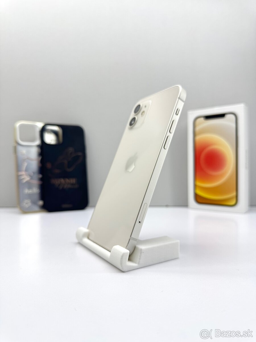 iPhone 12 WHITE TOP STAV 100% BATÉRIA - 3