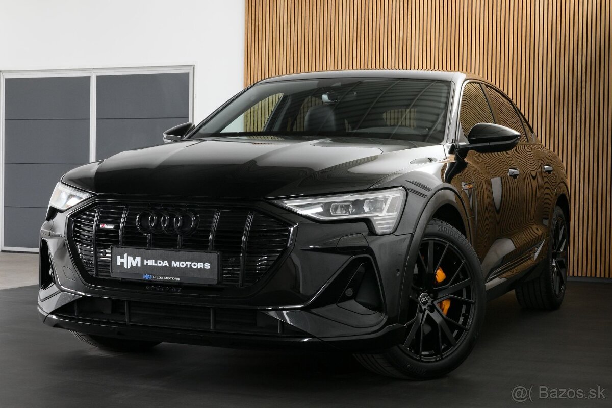 Audi e-tron 55 300kW S-Line Sportback Matrix Black Edition - 3
