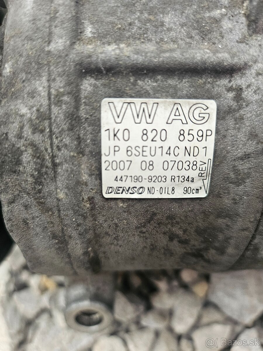 Kompresor klimatizácie VW AG 1K0820808B,1K0820859P - 3