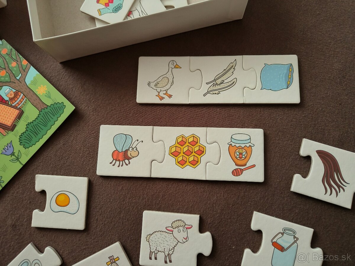 Puzzle Užitočné zvieratká - 3