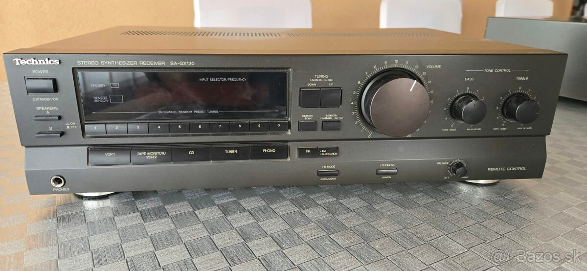 TECHNICS RS-TR212 a SA-GX130 - 3