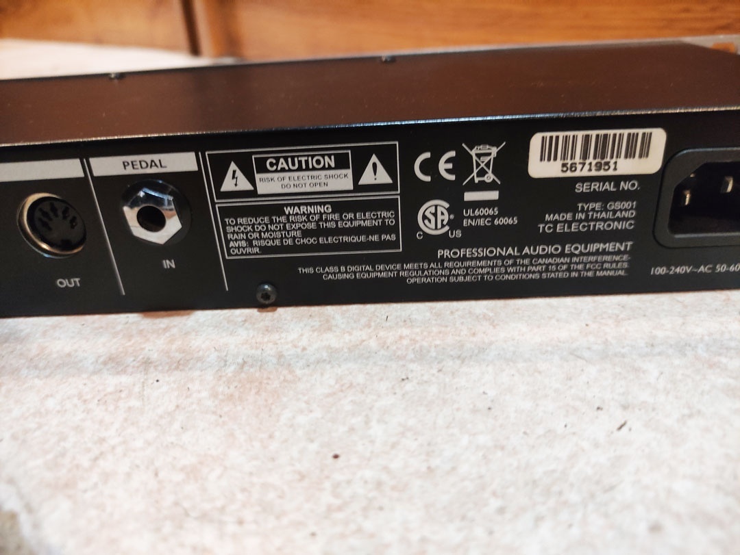 TC electronic G-Sharp - efektový procesor pre gitaru - 3