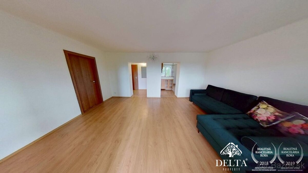 DELTA - Zrekonštruovaný a dispozične zmenený 2-izbový byt s - 3