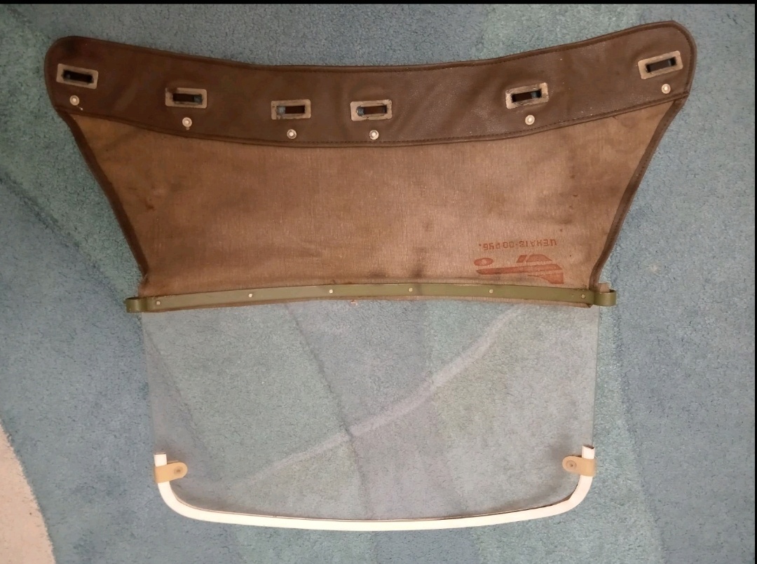 Originální Plexi sidecar držák kulometu plachta na sajdu - 3