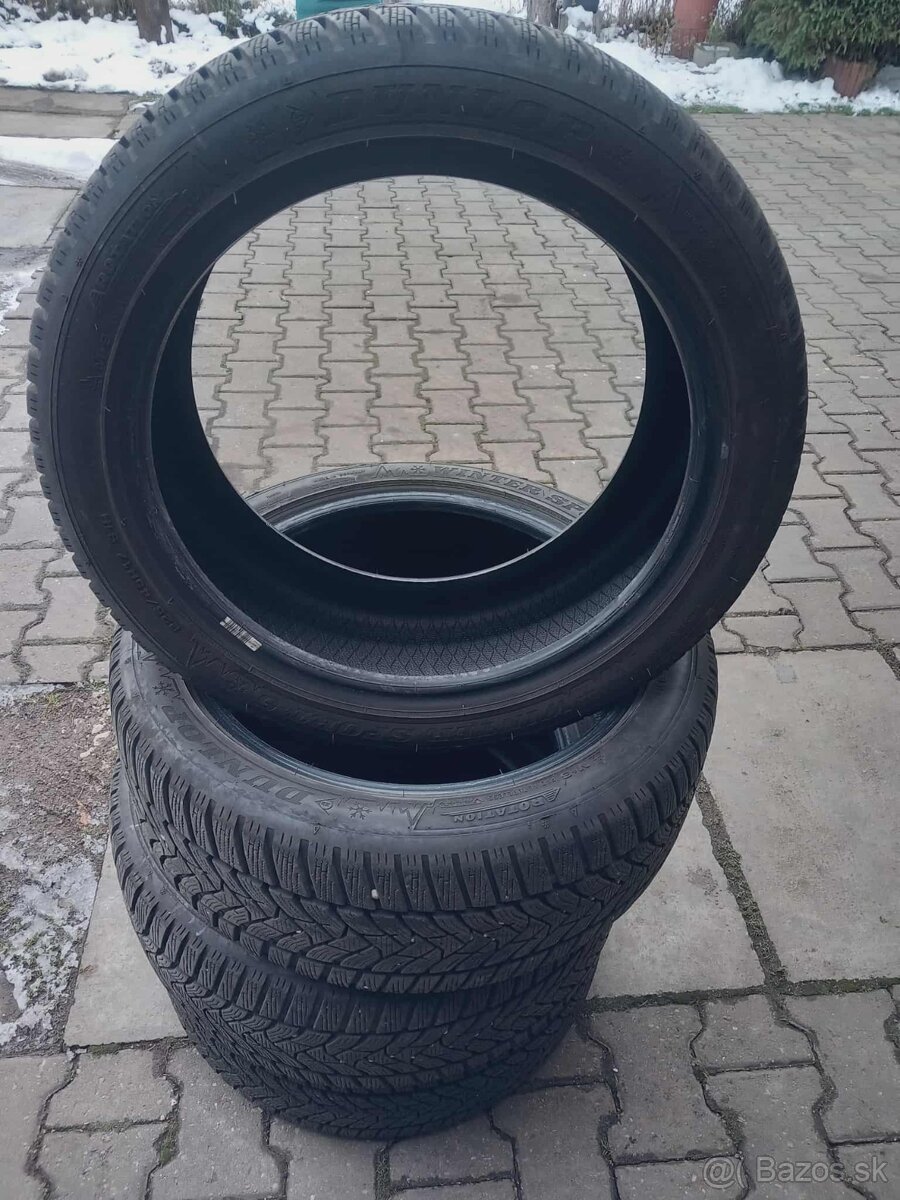 Pneumatiky zimné 4ks - DUNLOP 225/45/R17 - 3