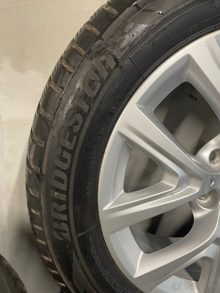 5x112 R17 6,5J ET39 BMW + 205/60 R17 zimné - 3