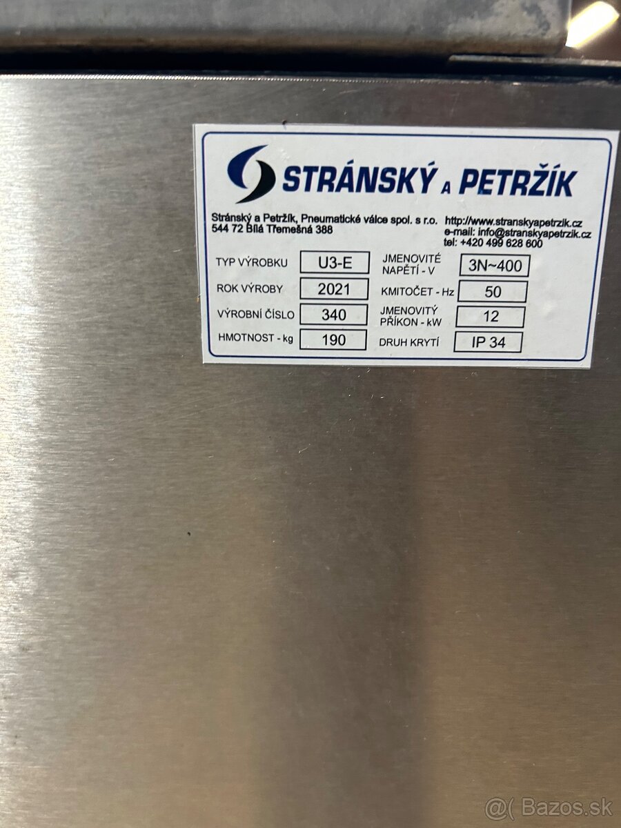 Parná komora Unipar U3 - 3