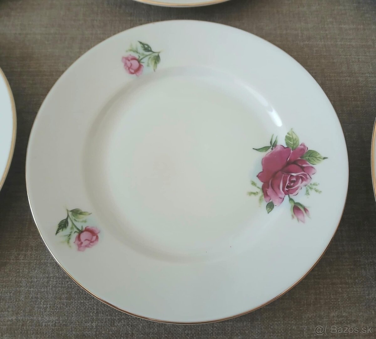 Taniere na doplnenie - 6kusov - vzor ruža - 3